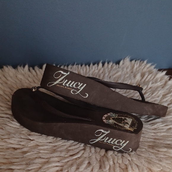 Juicy Couture Shoes - Vintage Y2K Juicy Couture Sandals